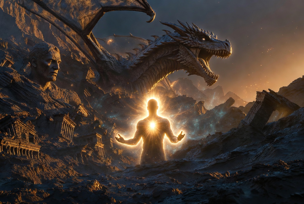 The Inner Divine Power and the Buried Truth: Yahusha's Oneness, Giants, Dragons, and the Mud Flood Reset